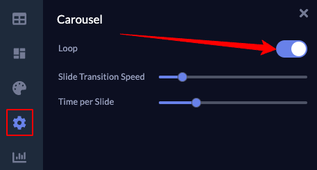 How To Enable & Control the Carousel’s Loop Feature? – Common Ninja