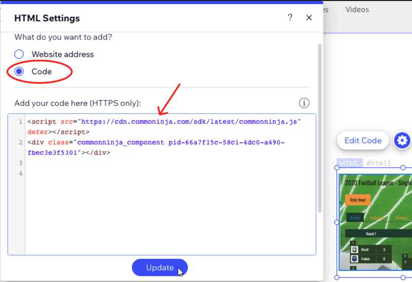 How To Add Common Ninja’s Widgets To Wix – Common Ninja