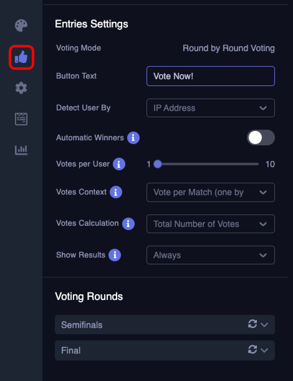How to Create and Manage a Voting Bracket? Common Ninja