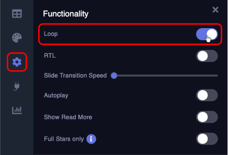 How To Toggle the Loop? – Common Ninja