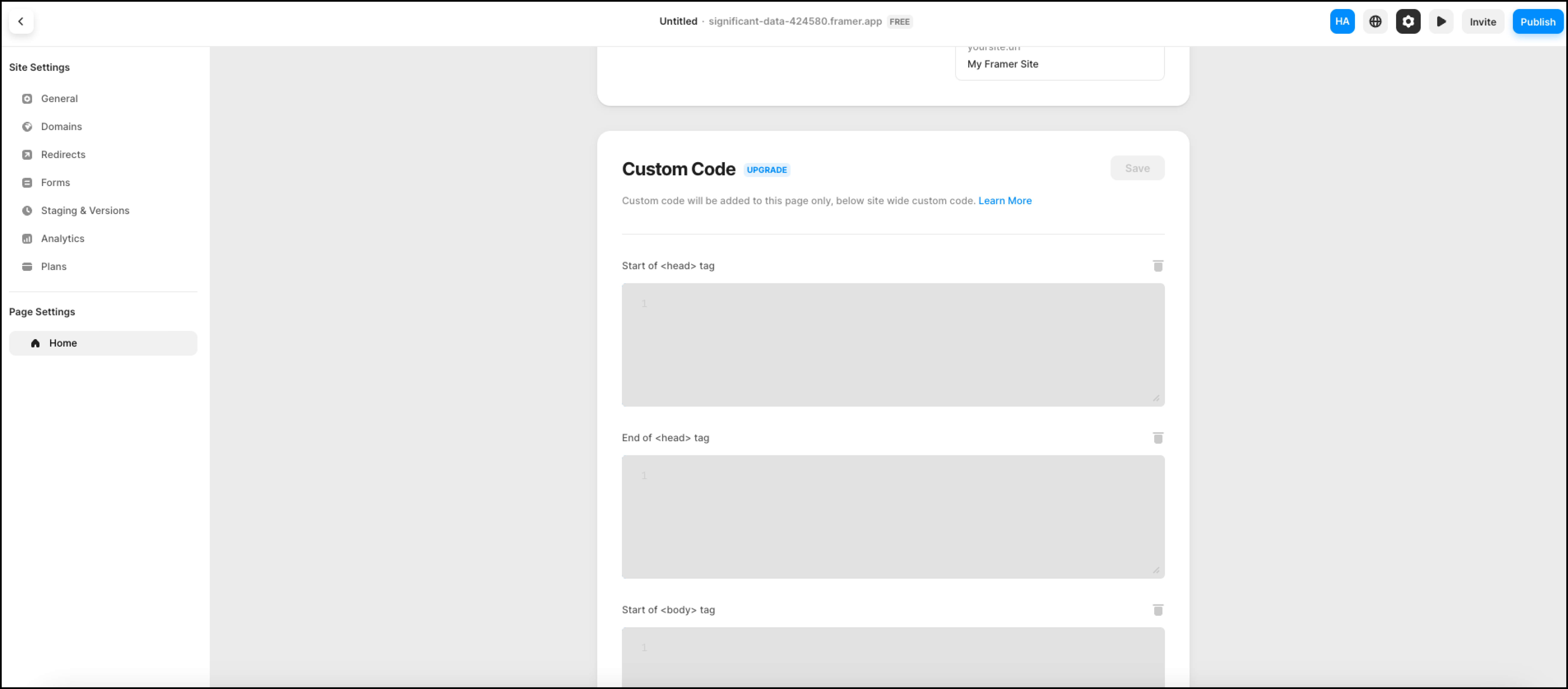 How To Install the Common Ninja Global Script on Framer? – Common Ninja